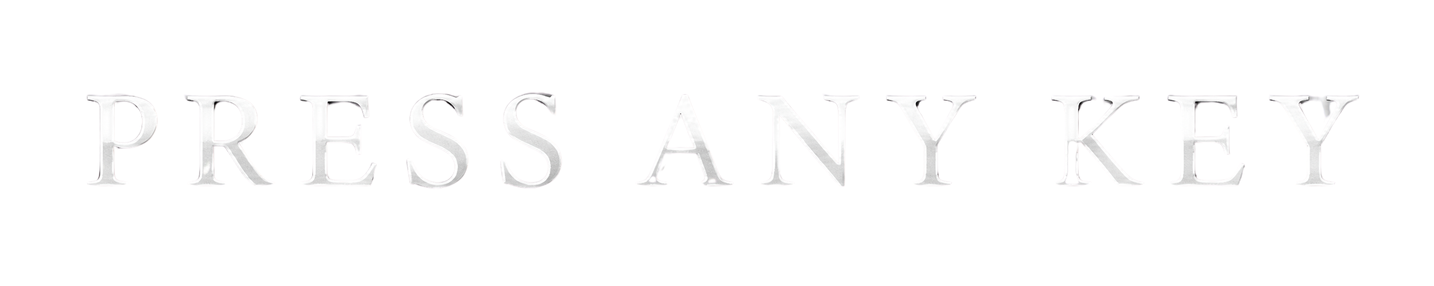 Press any key